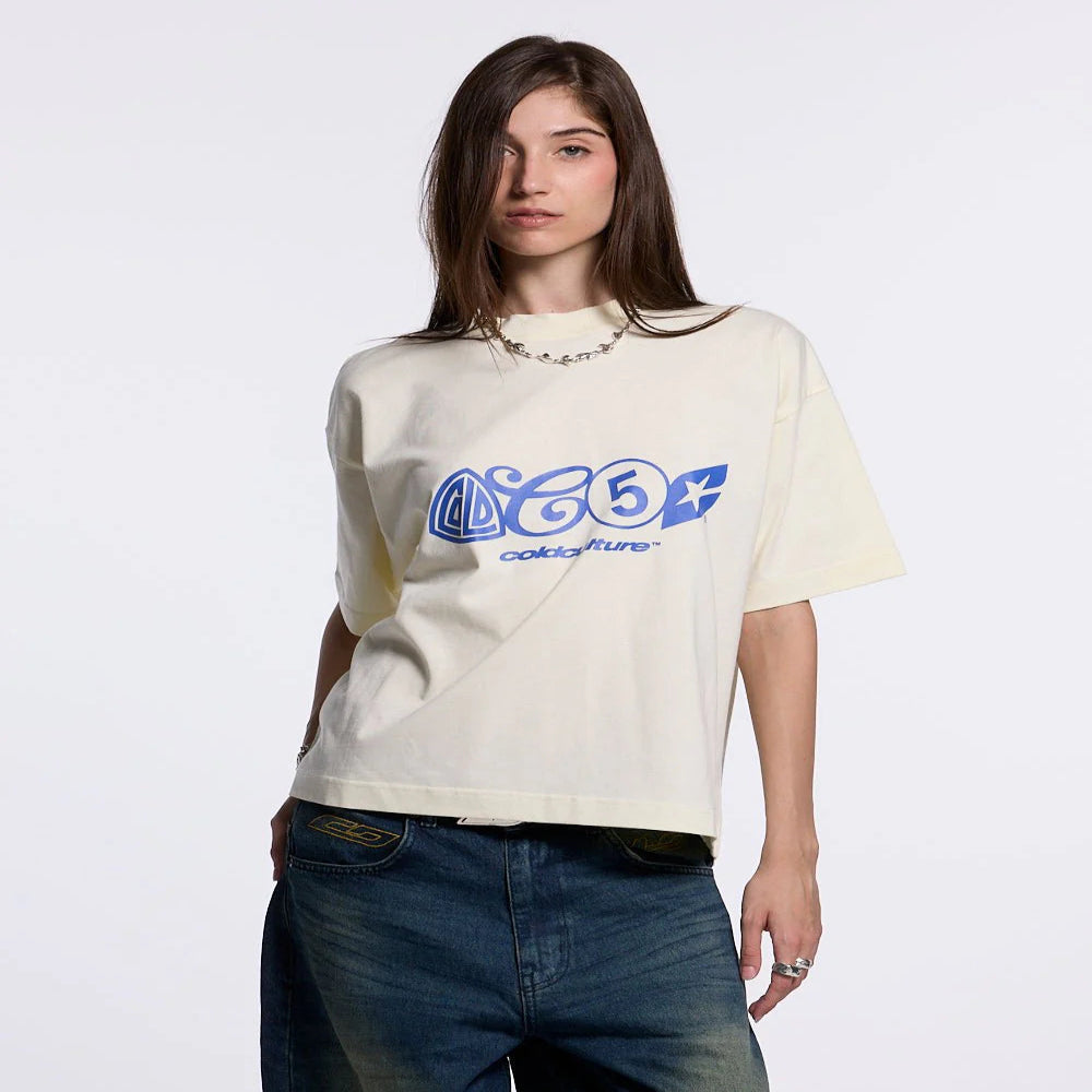 CLASSIC 'CASABLANCA' TEE OFFWHITE
