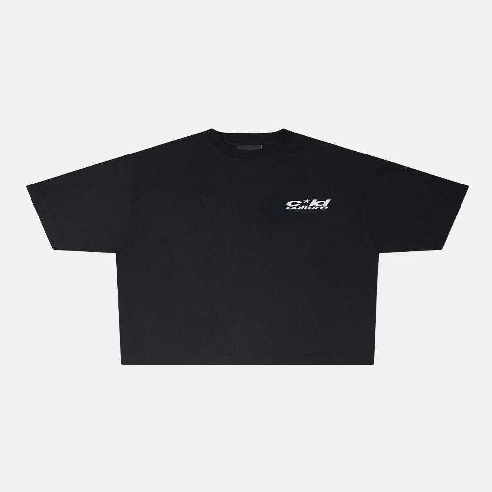 REGEN 'ART ON HANDS' TEE BLACK
