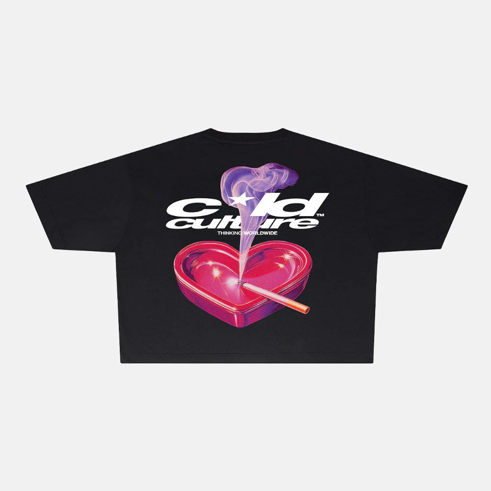 REGEN 'ART ON HANDS' TEE BLACK