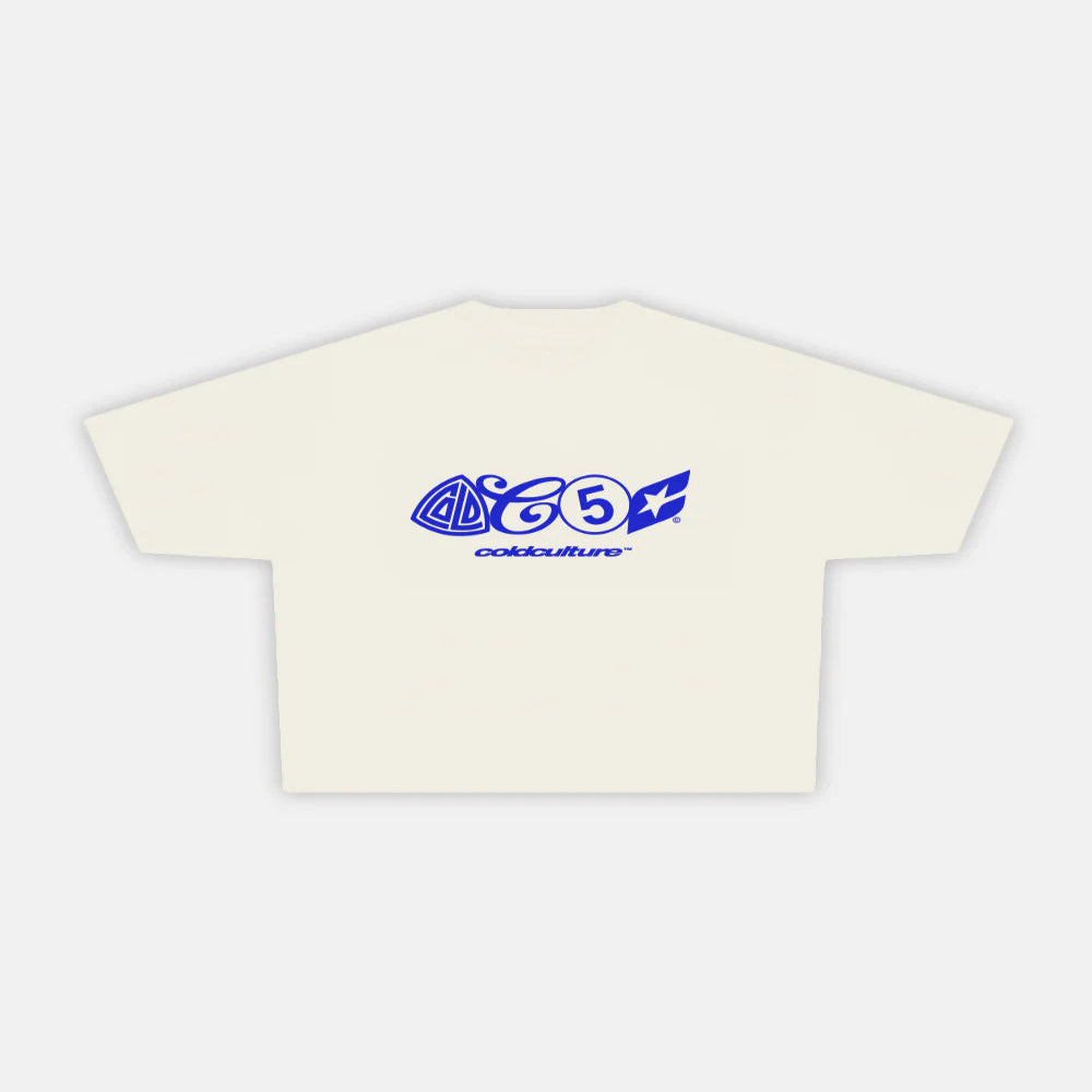 CLASSIC 'CASABLANCA' TEE OFFWHITE