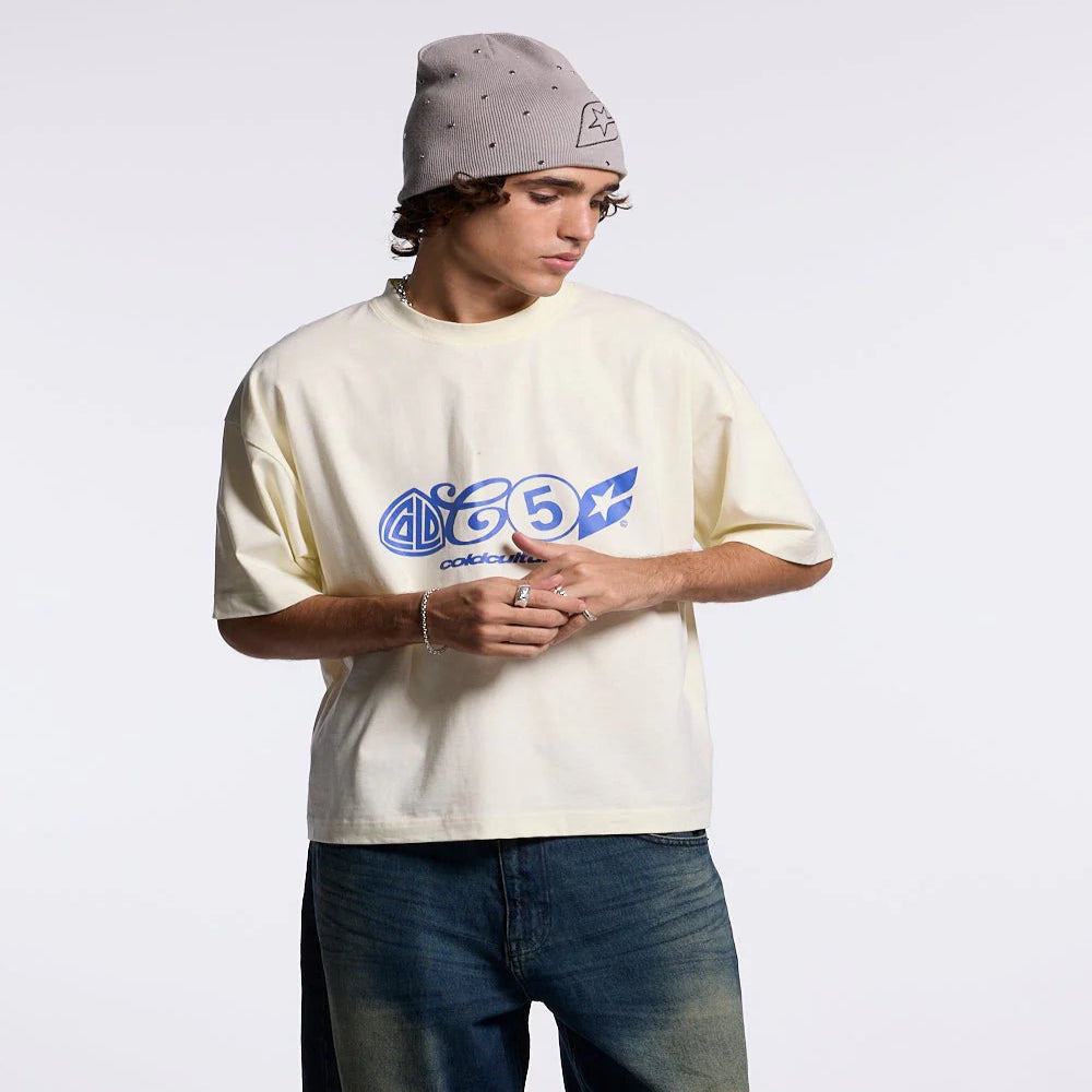 CLASSIC 'CASABLANCA' TEE OFFWHITE