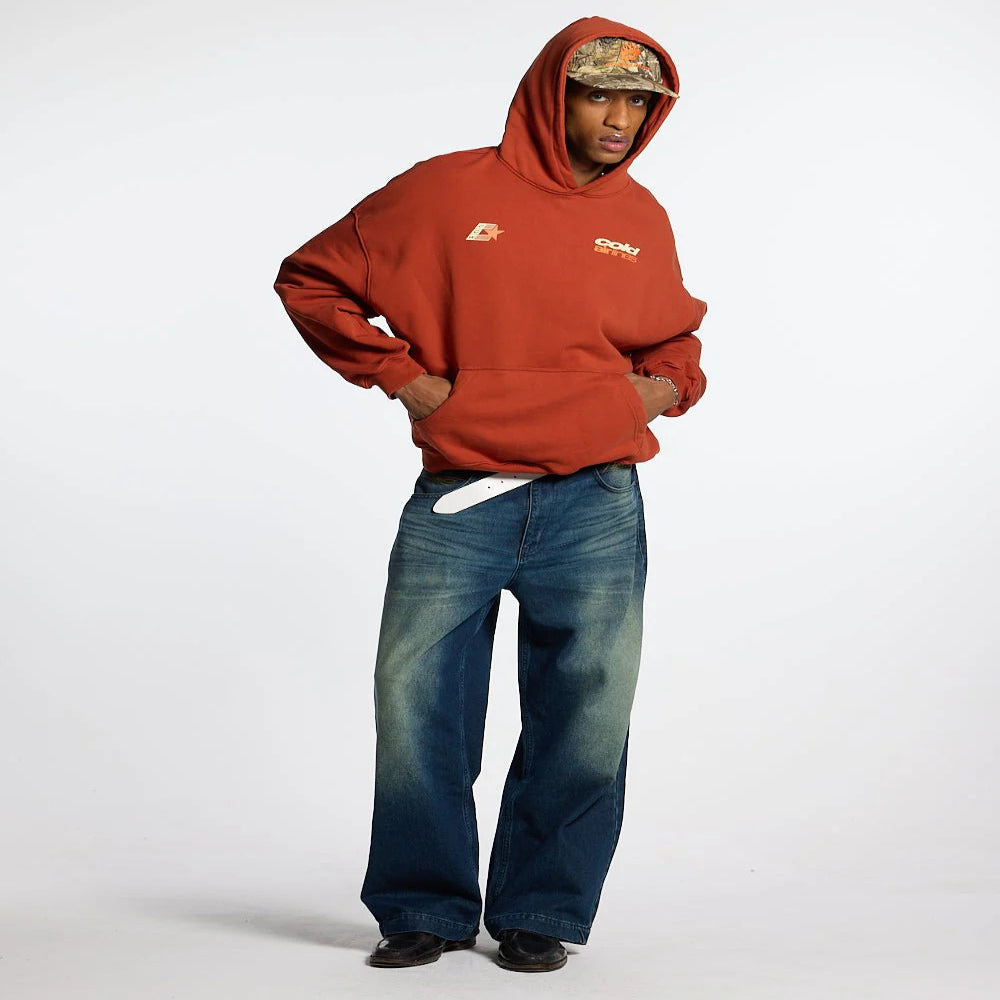 REGEN FADED LOGO JEANS